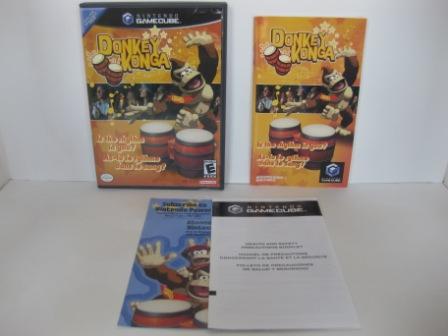 Donkey Konga (CASE & MANUAL ONLY) - Gamecube
